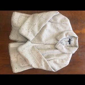 Cream Tweed Ann Taylor Blazer